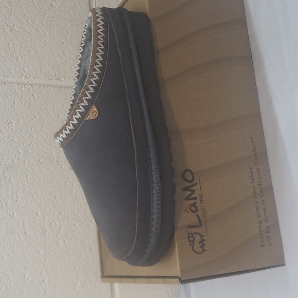 lamo slippers jules color charcoal size6-10 available - Picture 1 of 7